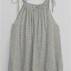 GAP Green Floral Top